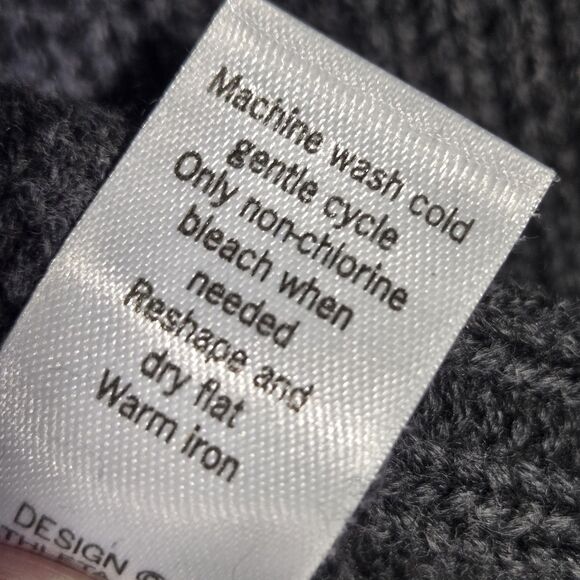 Athleta Cowl Sweater Dress Tunic grey Women medium Pockets - Picture 10 of 11